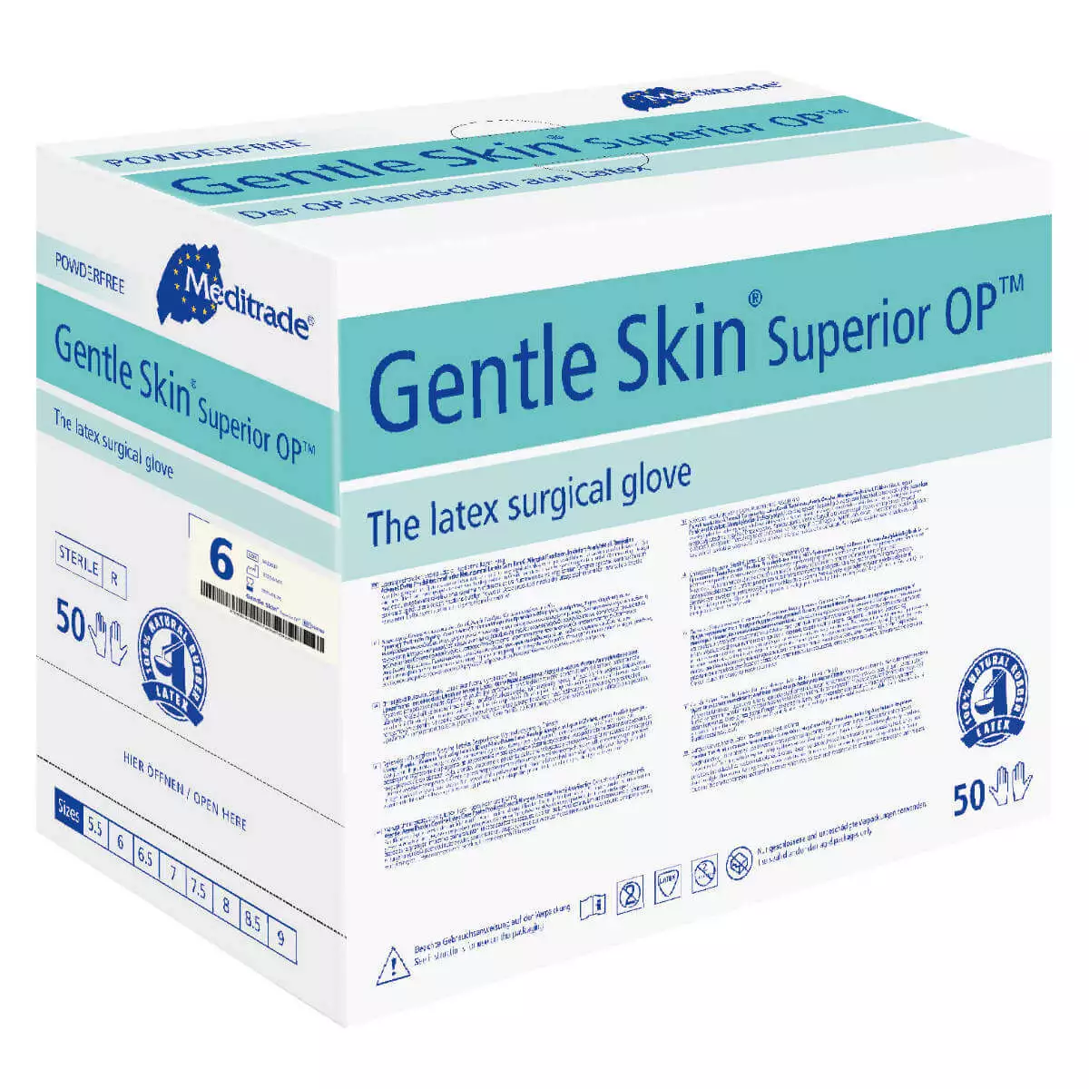Gentle Skin Superior chirurgische handschoenen Gentle Skin Superior chirurgische handschoenen