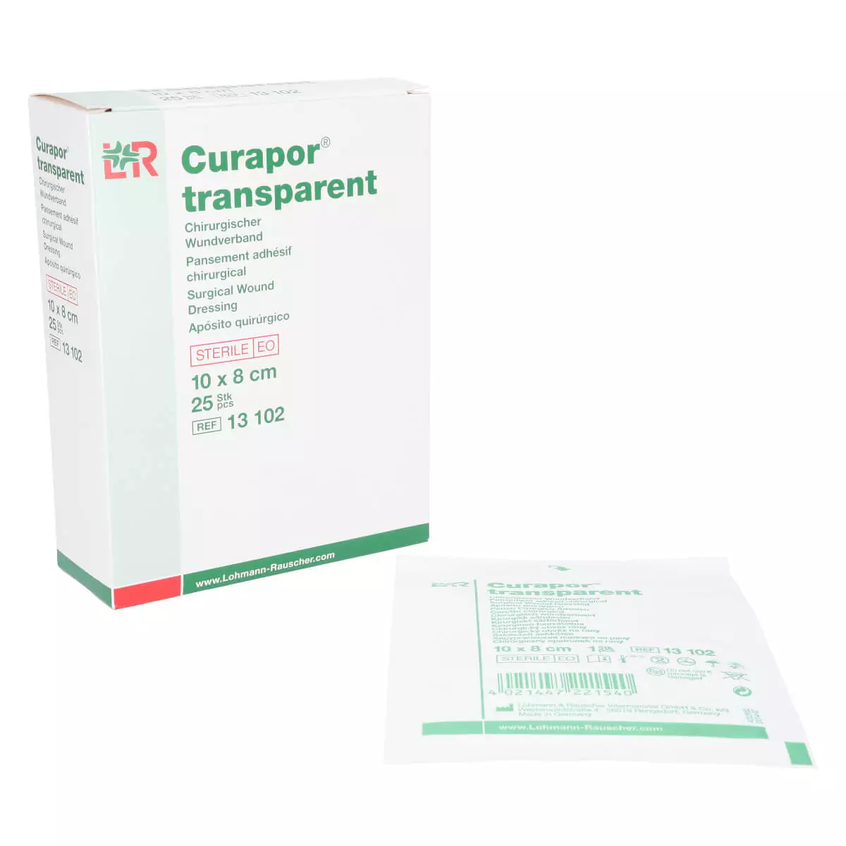  Curapor transparant wondverband