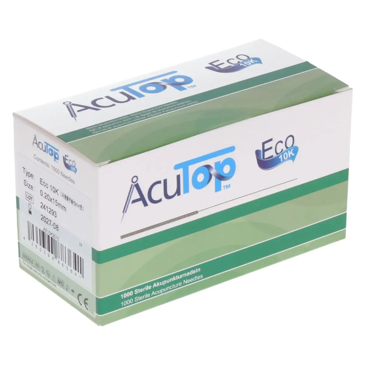  Eco 10K-Type Acupunctuurnaalden