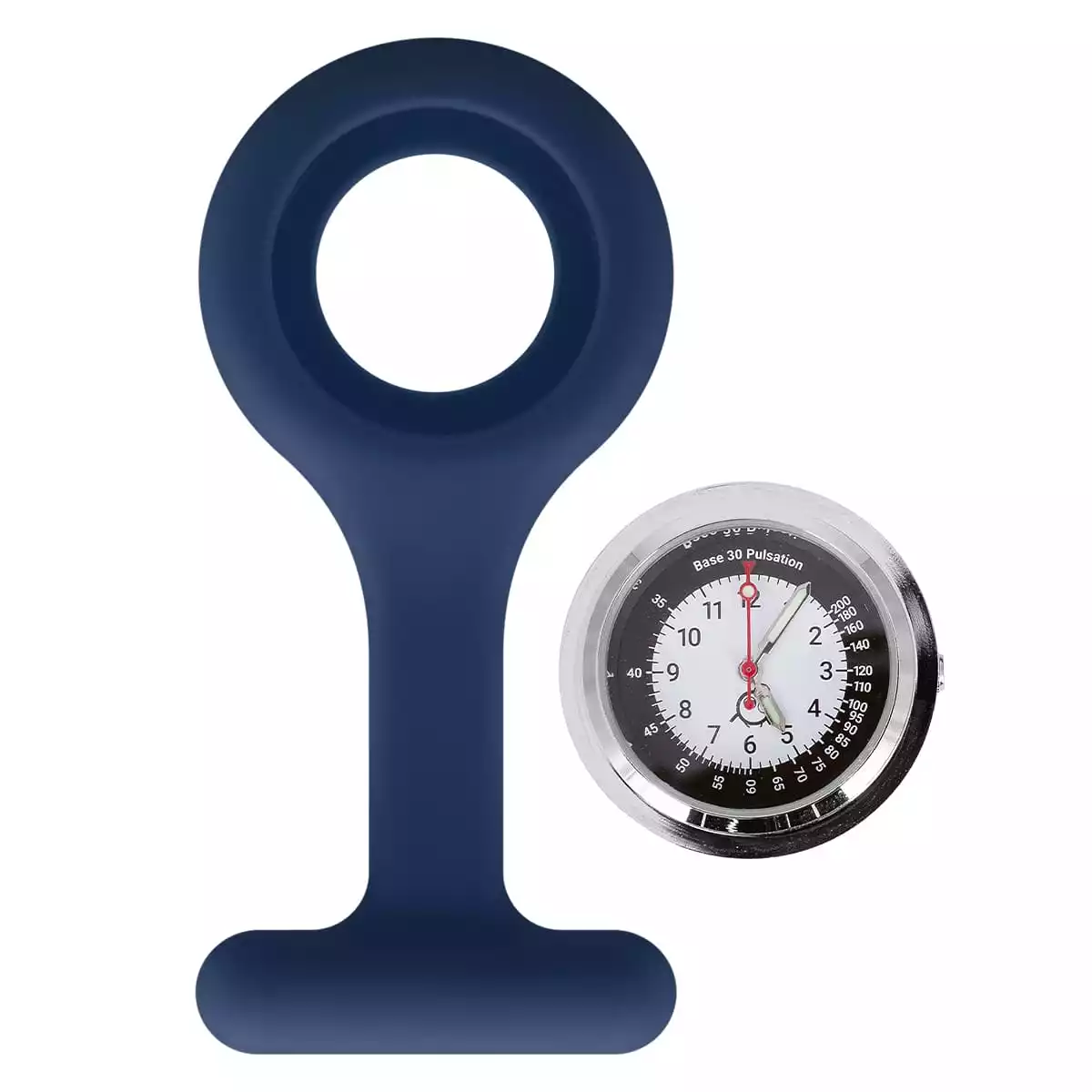  Montre infirmière en silicone avec clip « Tic »