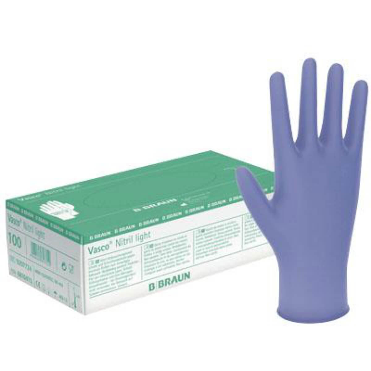 Gants d’examen Vasco Nitril light  Gants d’examen Vasco Nitril light