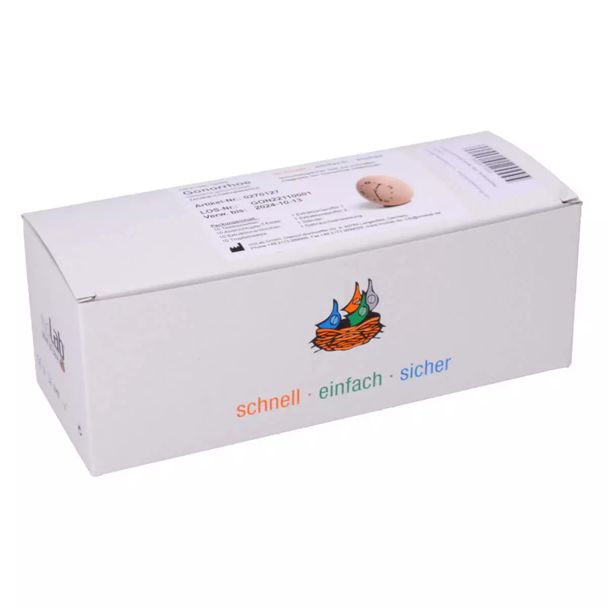  Test de dépistage gonorrhée mö-screen