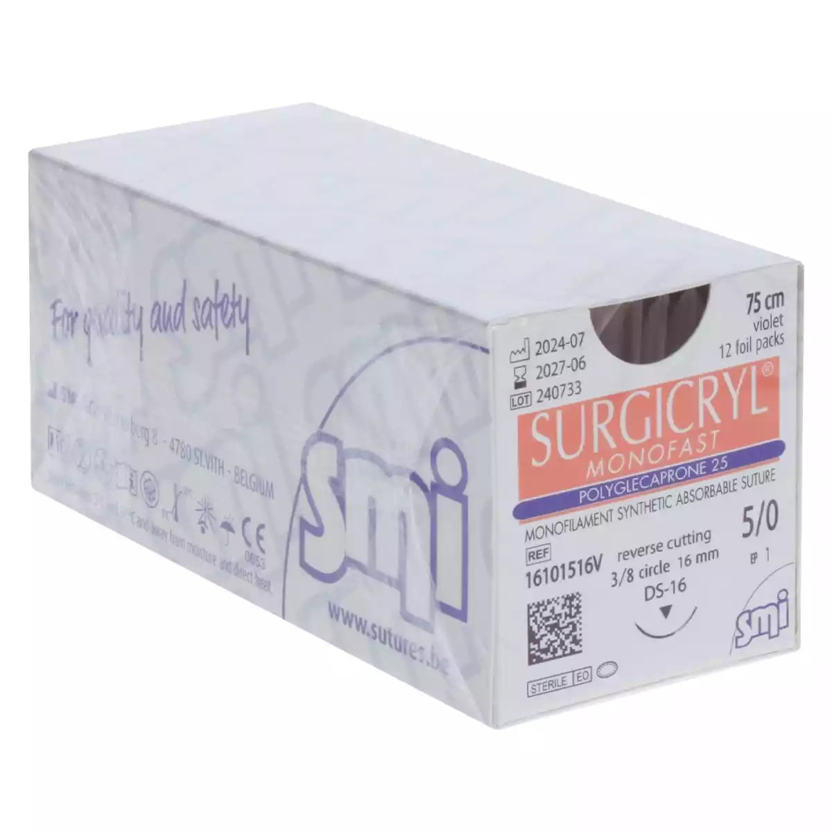 Surgicryl Monofast hechtmateriaal Surgicryl Monofast hechtmateriaal