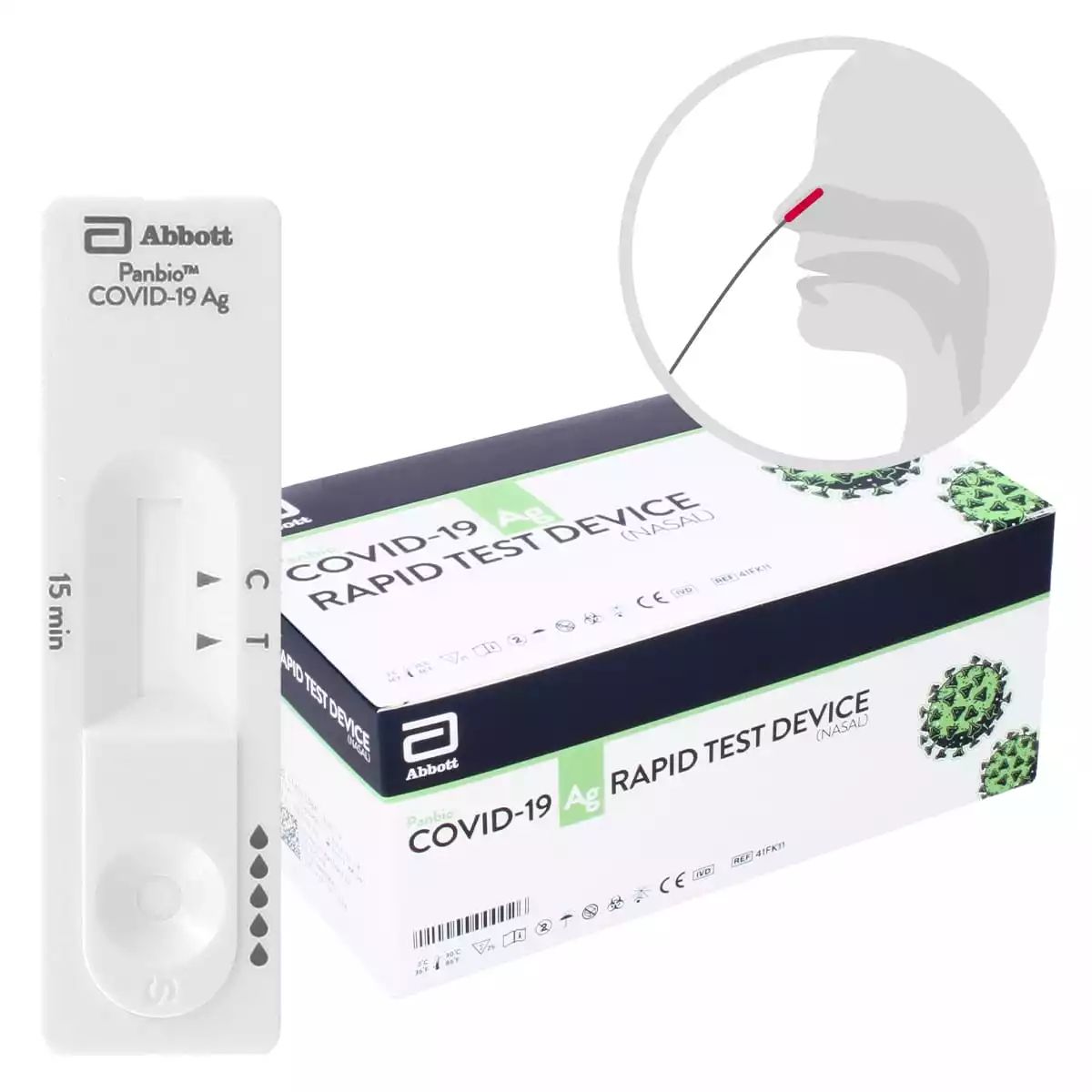  Panbio™ COVID-19 Snelle antigeentest (nasaal)