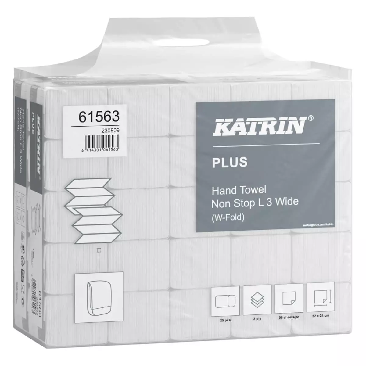 Non Stop brede papieren handdoeken Non Stop brede papieren handdoeken