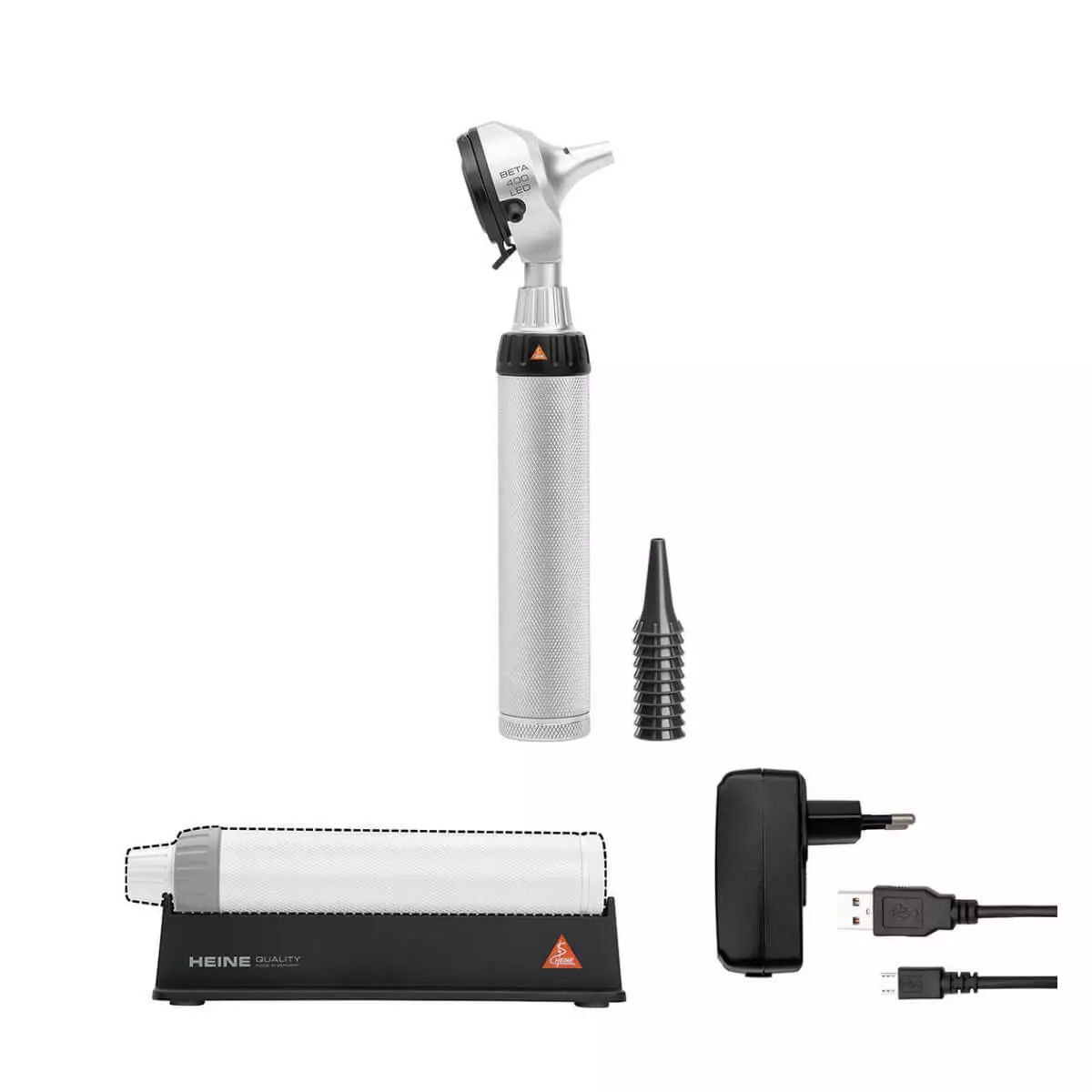 HEINE BETA 400 LED F.O. otoscoop  HEINE BETA 400 LED F.O. otoscoop