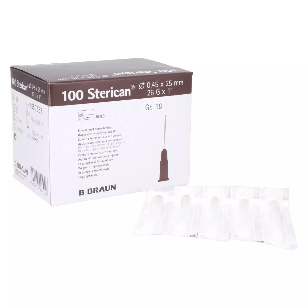 BBraun Sterican Disposable Canules standard BBraun Sterican Disposable Canules standard