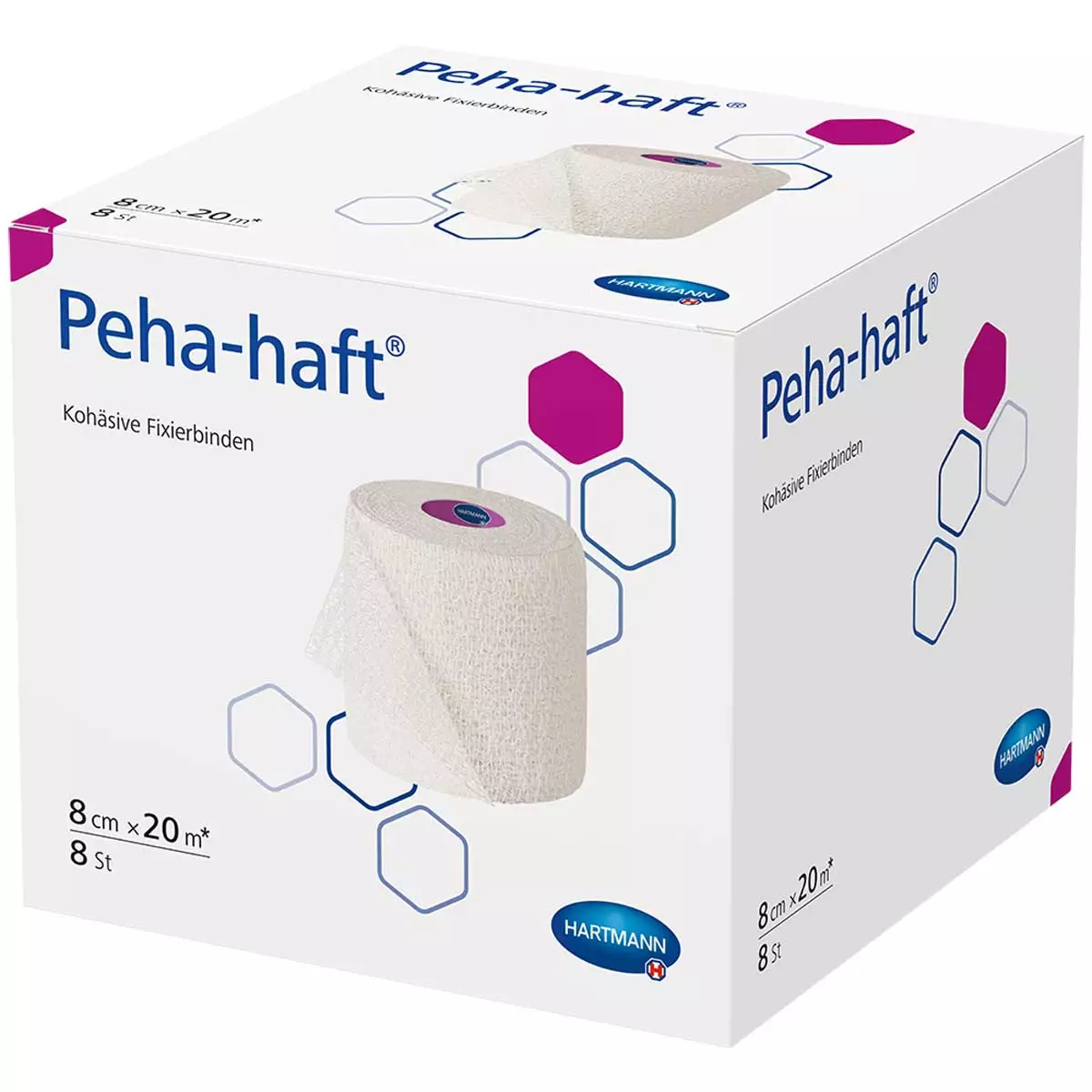  Peha-haft latexvrije fixatiezwachtel grote verpakking