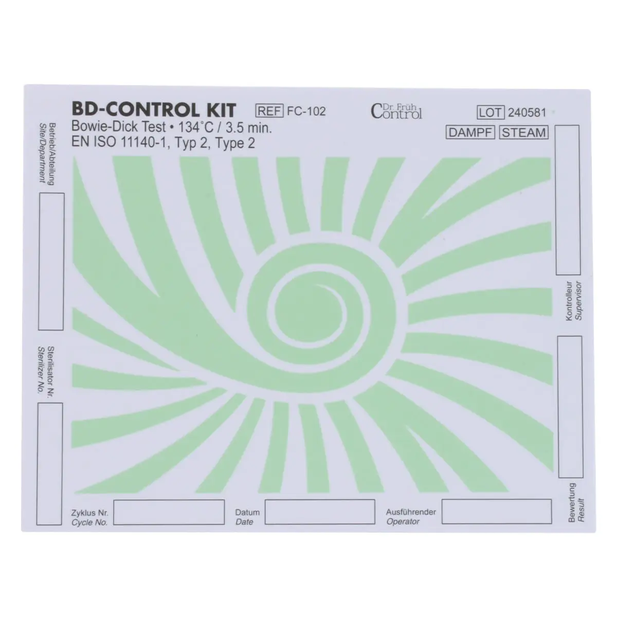 Kit BD-Control à usage multiple  Kit BD-Control à usage multiple