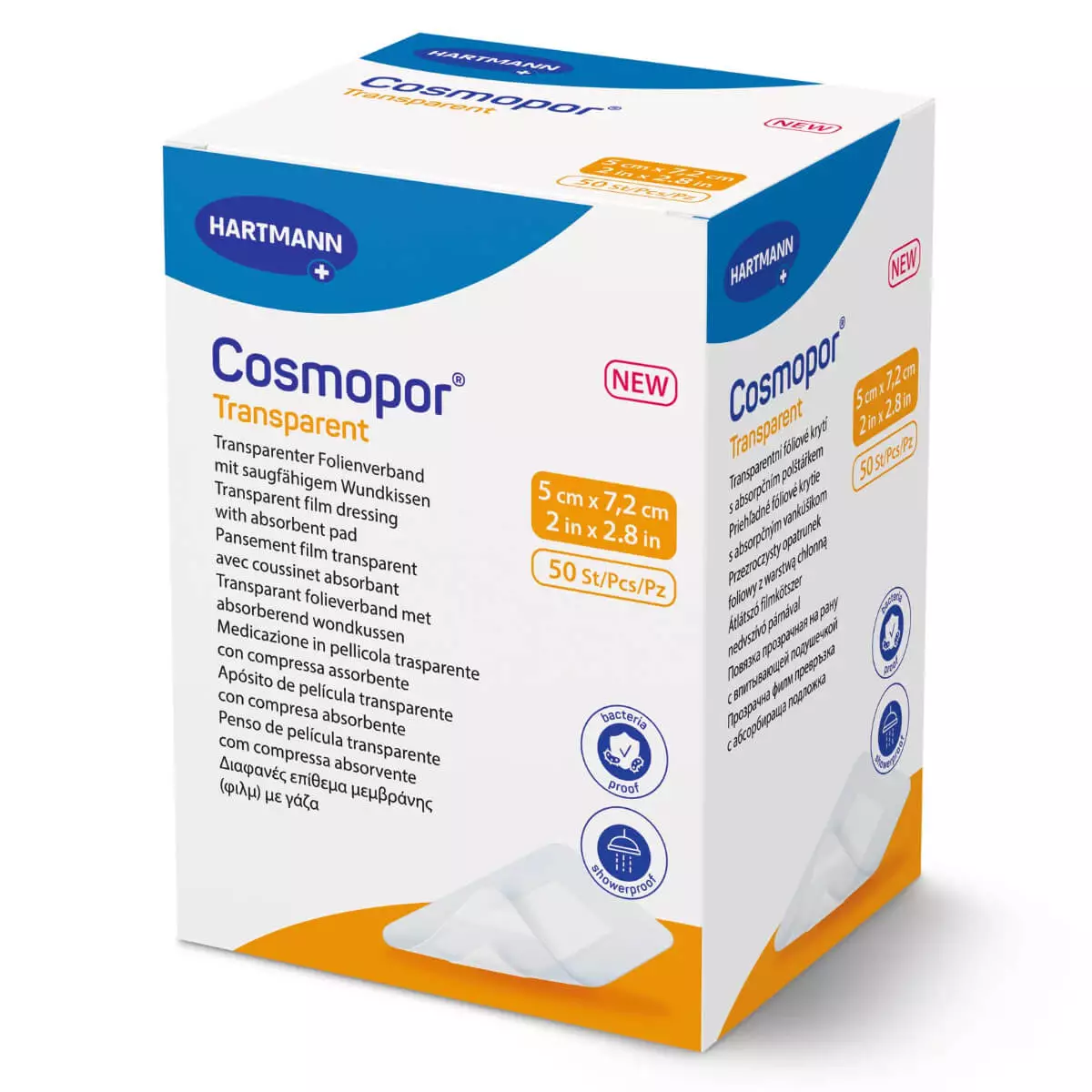 Cosmopor transparante folieverband Cosmopor transparante folieverband