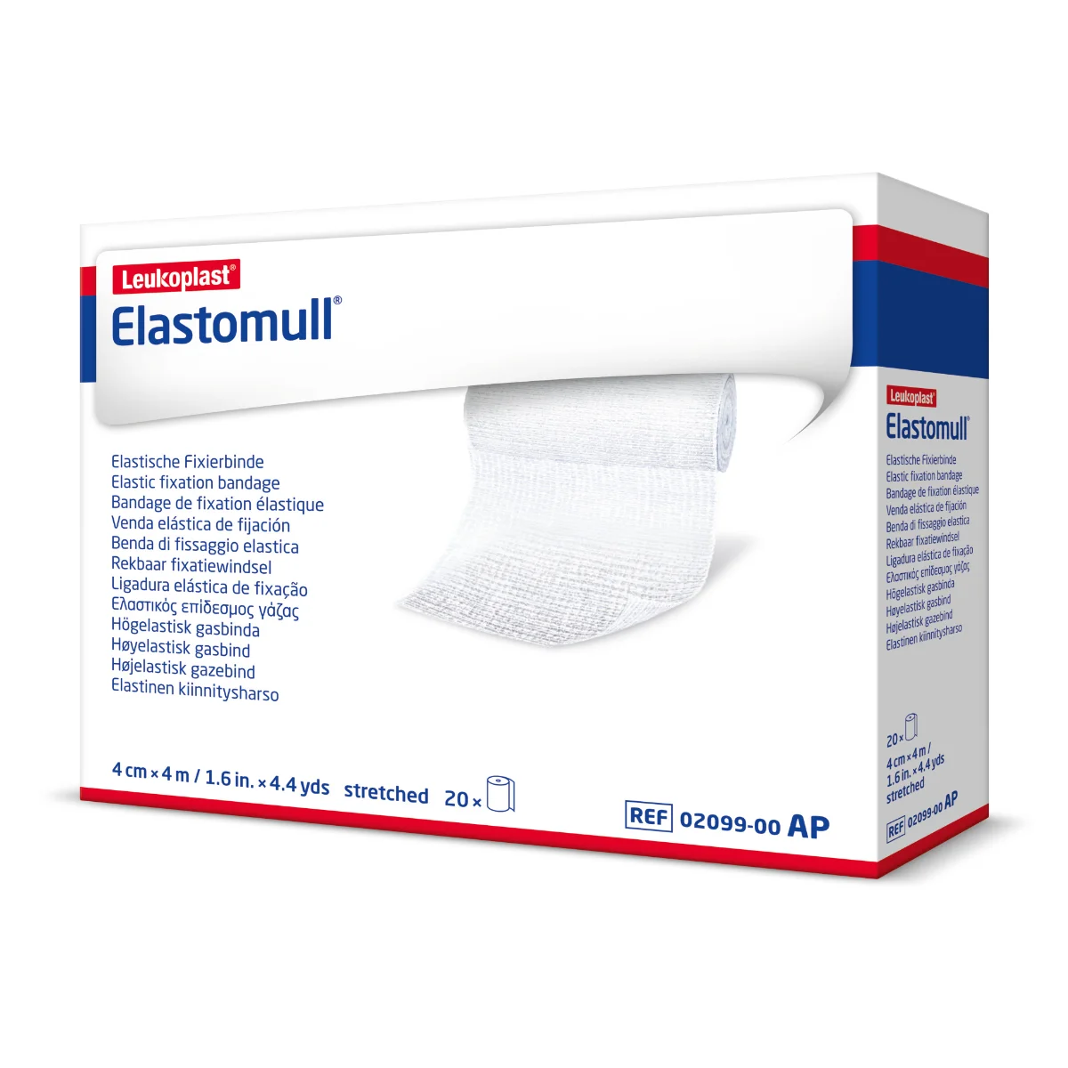 Leukoplast Elastomull fixatiezwachtels Leukoplast Elastomull fixatiezwachtels