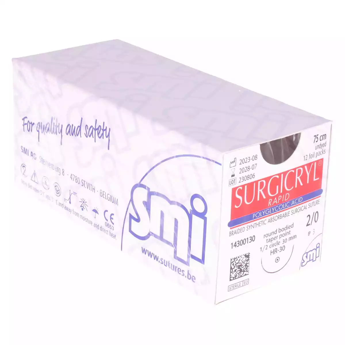  Matériel de suture Surgicryl Rapid