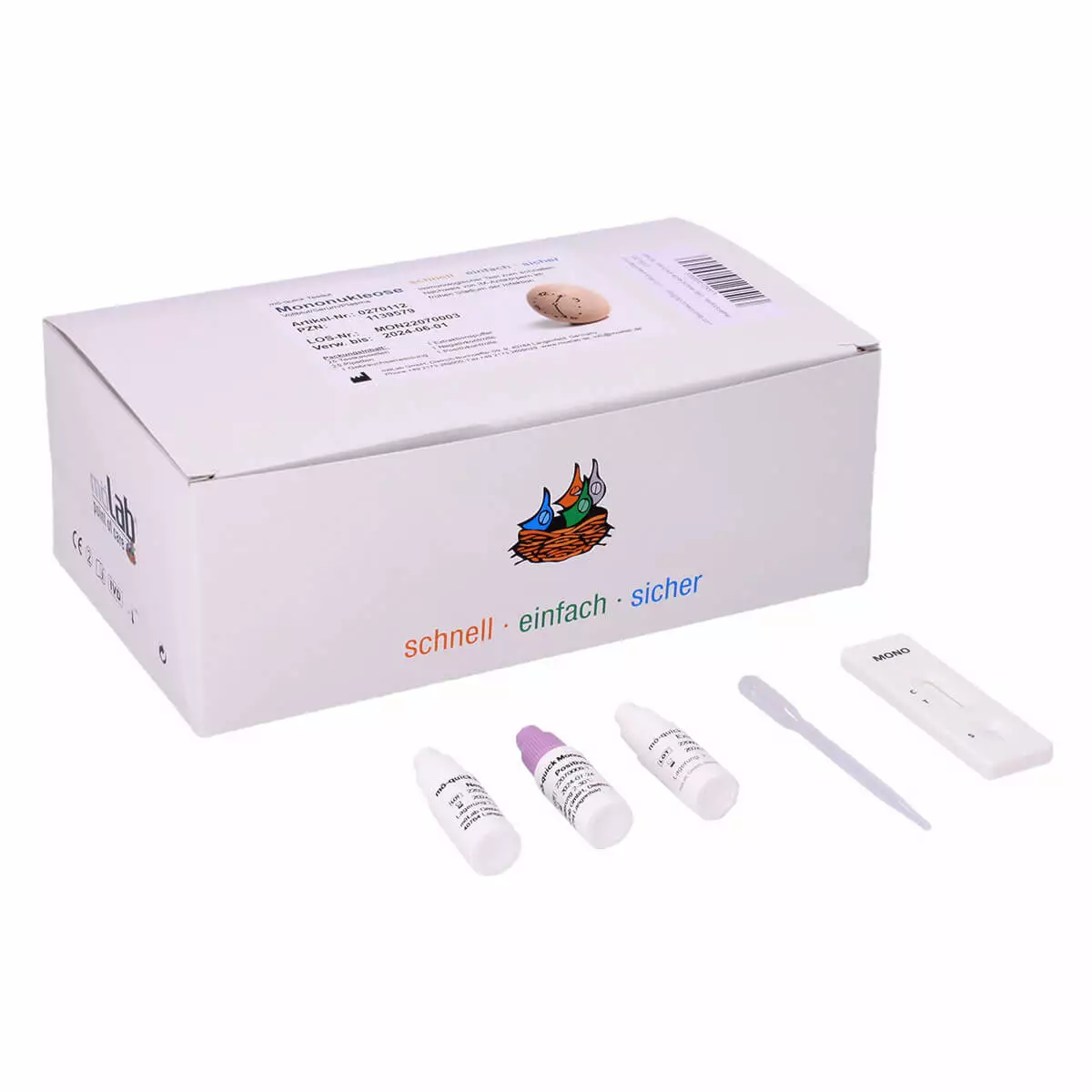  Test de la mononucléose mö-quick