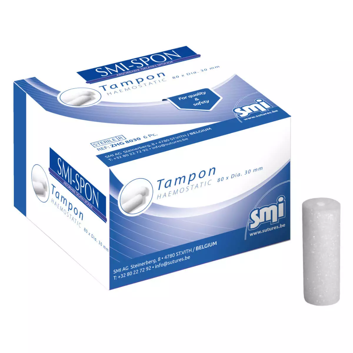 SMI-Spon hemostatische gelatinespons SMI-Spon hemostatische gelatinespons