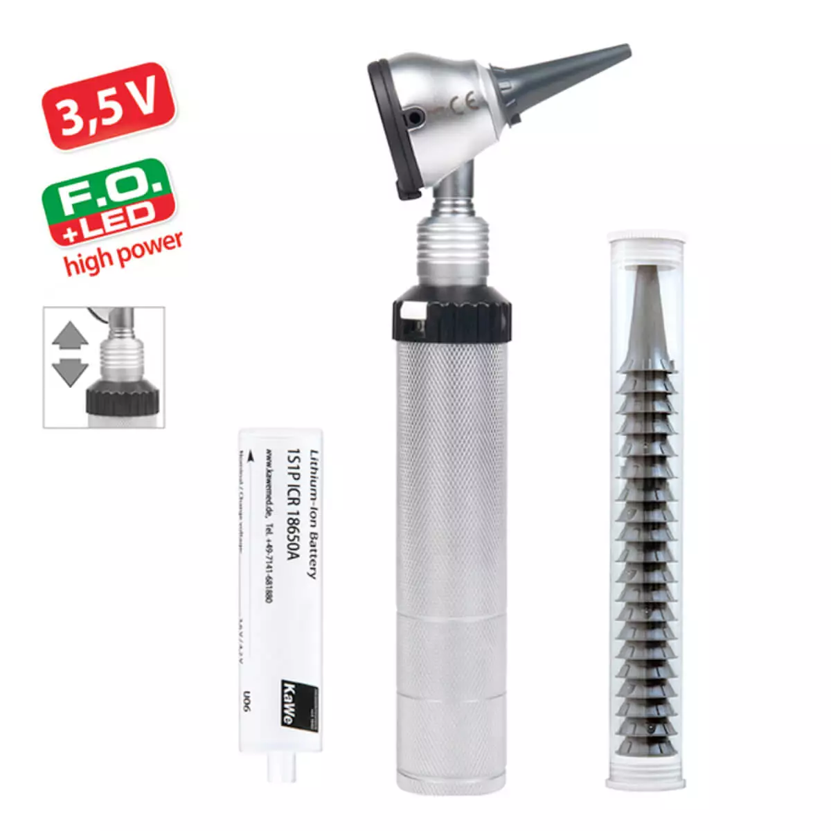Otoscope EUROLIGHT F.O. 30 Otoscope EUROLIGHT F.O. 30