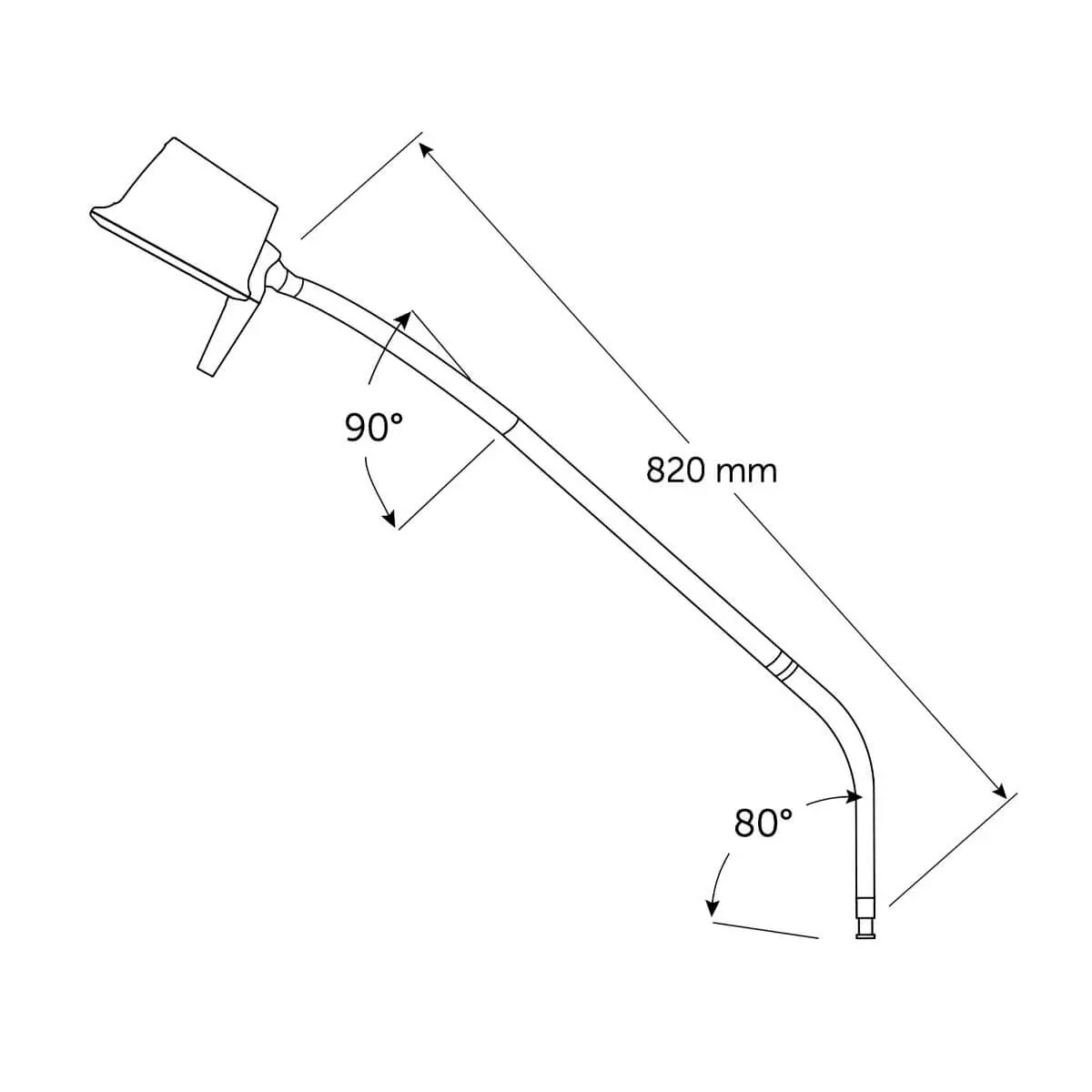  ACEMST1.3 LED Onderzoekslamp - Statiefmodel