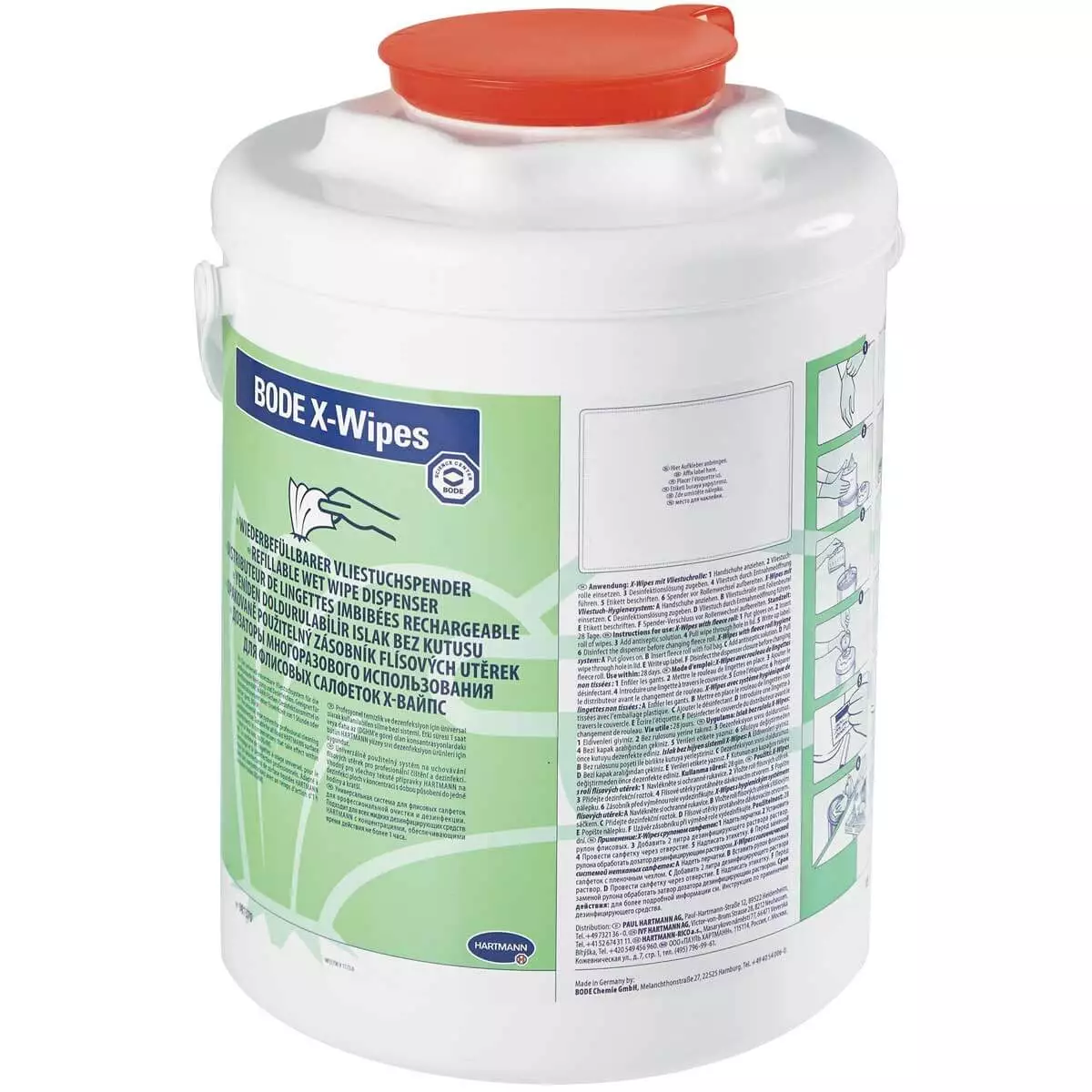 BODE X-Wipes dispenser emmer BODE X-Wipes dispenser emmer