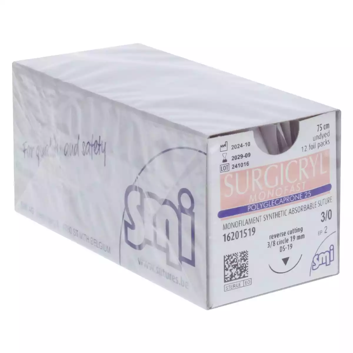 Fil de suture Surgicryl Monofast Fil de suture Surgicryl Monofast