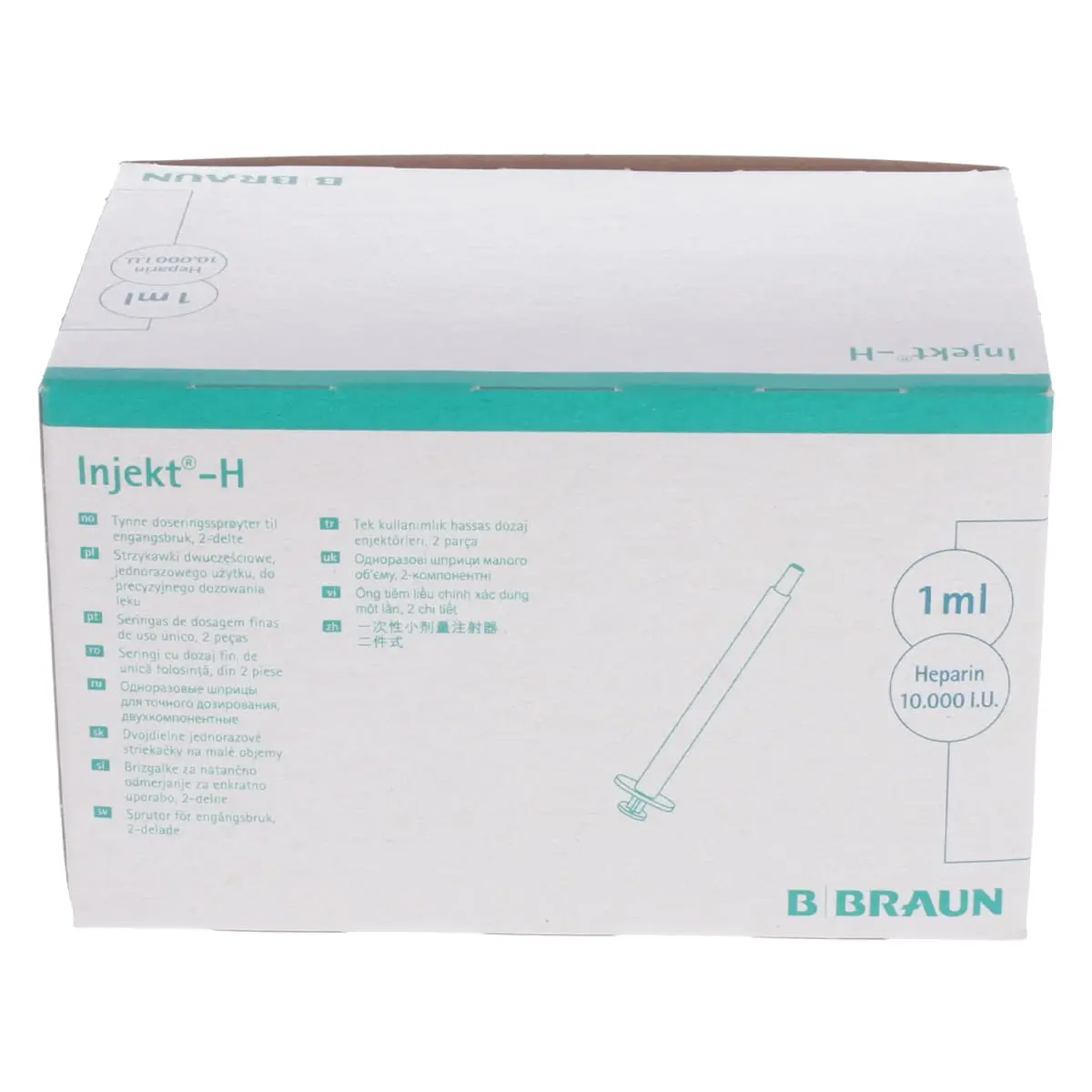 Seringues à dosage fin Injekt-H Seringues à dosage fin Injekt-H