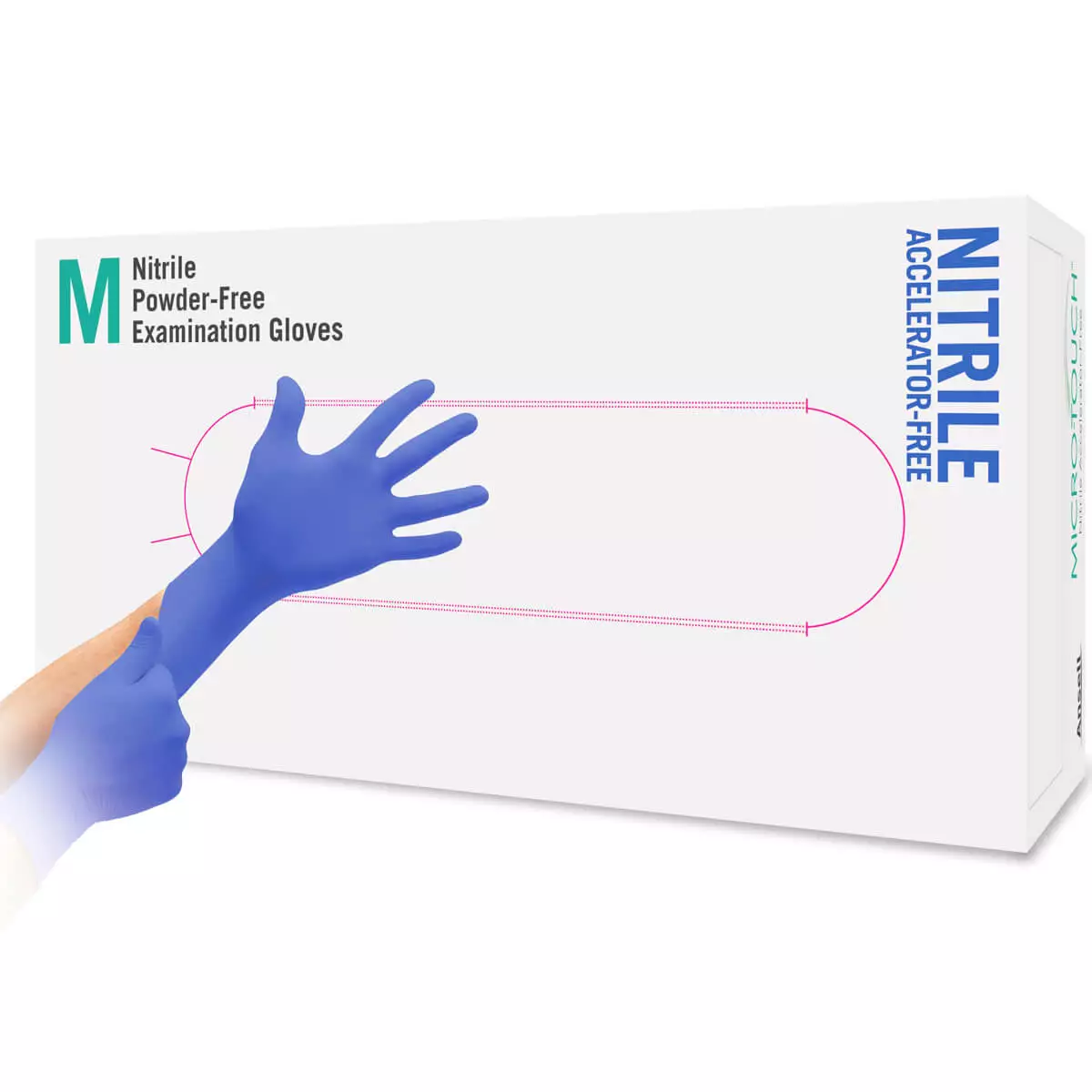 MICRO-TOUCH Nitril onderzoekshandschoen zonder versnellers