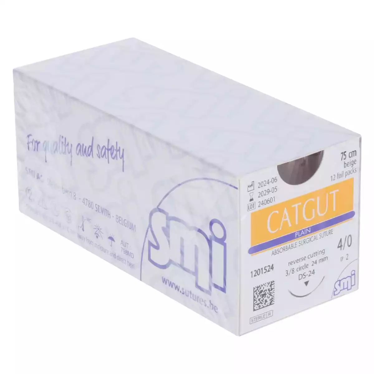 Catgut Plain hechtmateriaal voor diergeneeskundige chirurgie Catgut Plain hechtmateriaal voor diergeneeskundige chirurgie