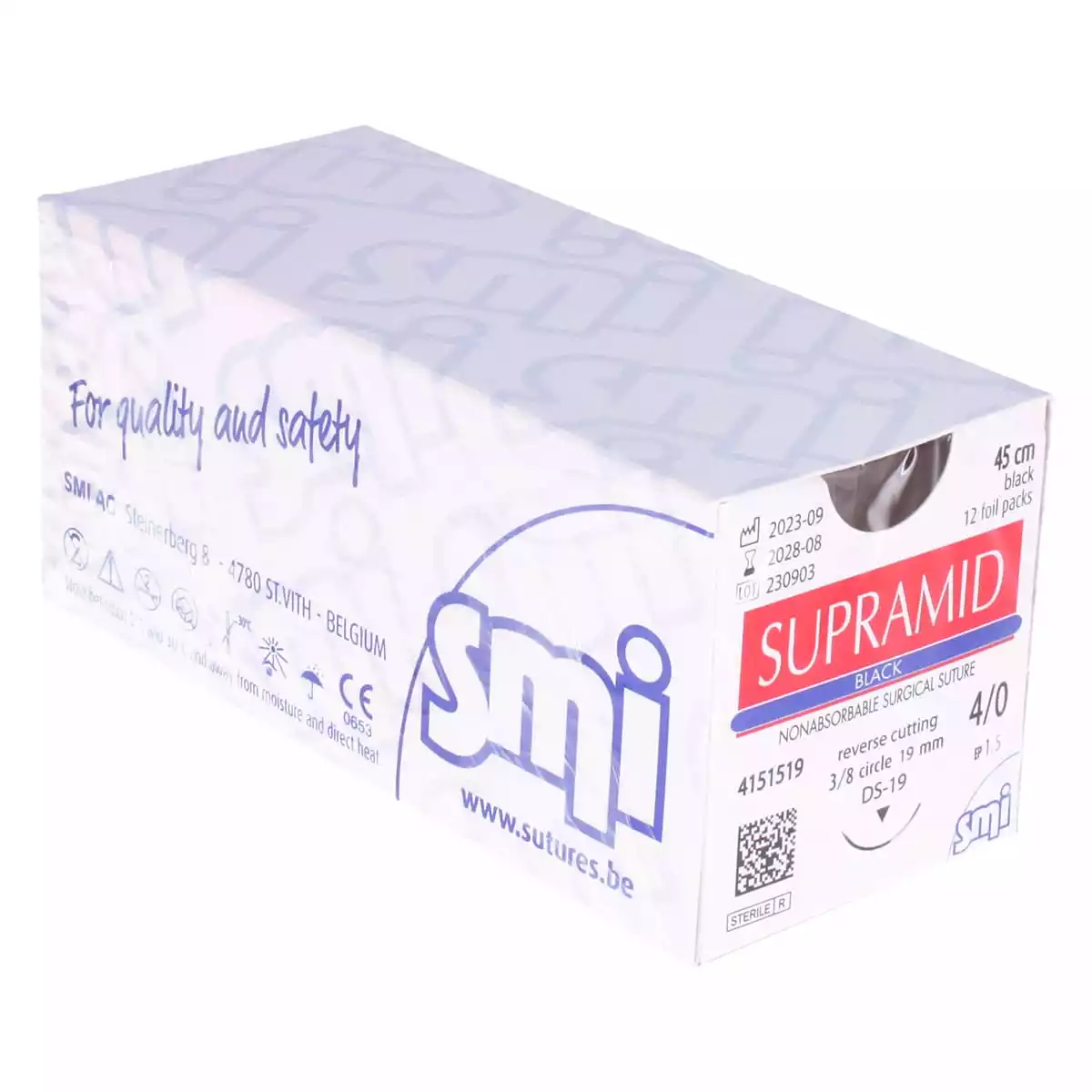 Supramide Zwart Nahtmateriaal Supramide Zwart Nahtmateriaal