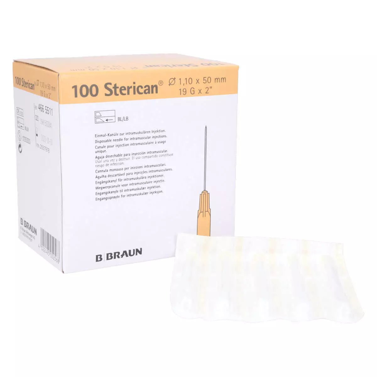  Sterican canules voor intramusculaire toepassingen