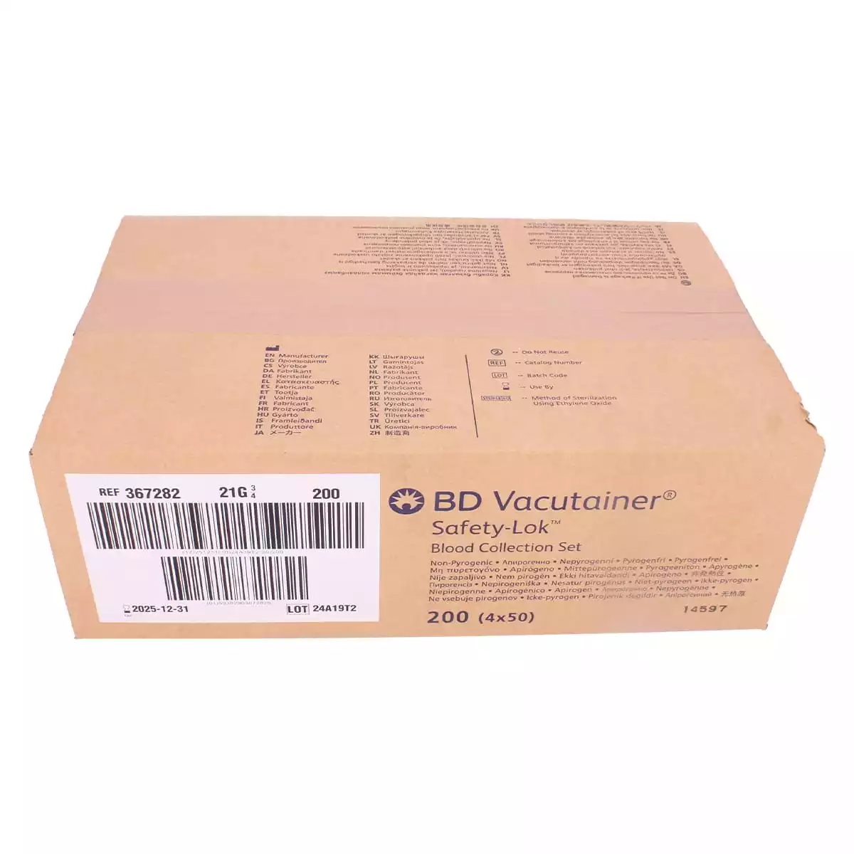 Vacutainer Safety-Lok bloedafnameset