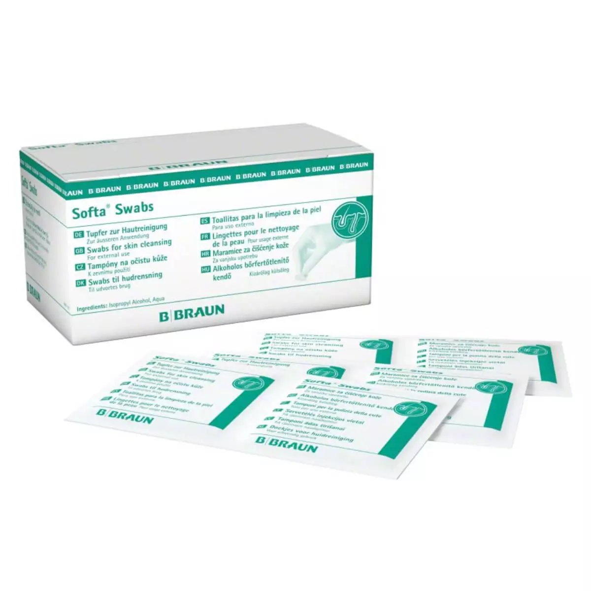  Softa Swabs Alcoholstaafjes