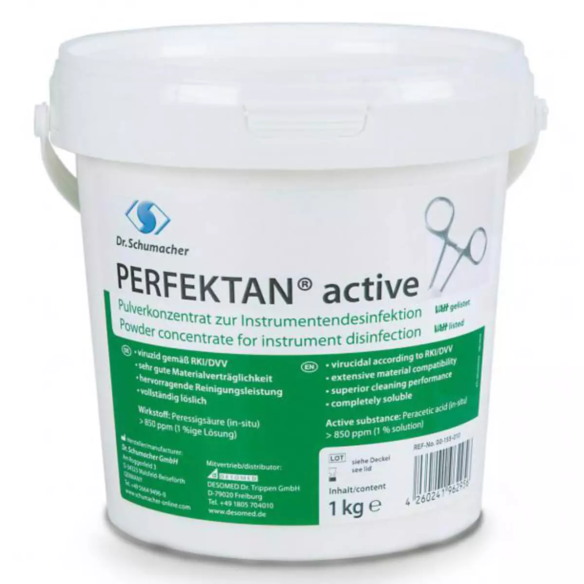  PERFEKTAN actieve ontsmetting van instrumenten