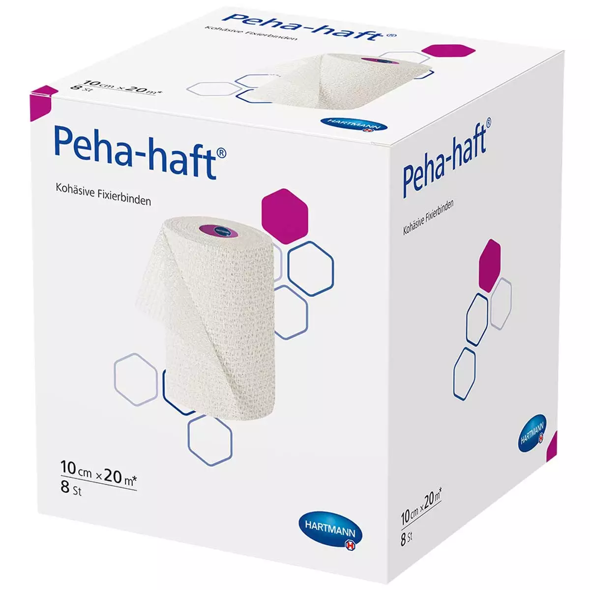  Peha-haft latexvrije fixatiezwachtel grote verpakking