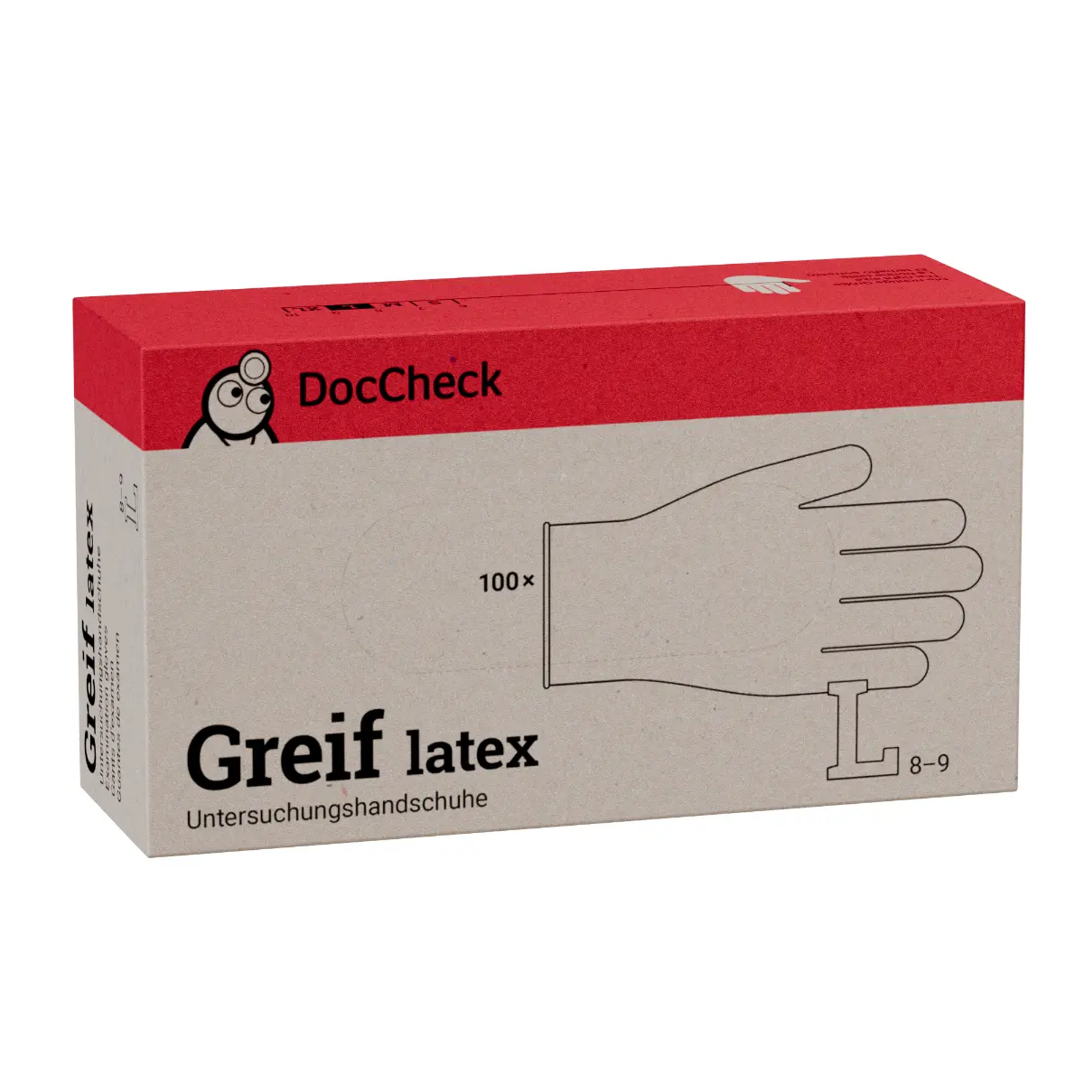 Poedervrije latexhandschoenen Poedervrije latexhandschoenen