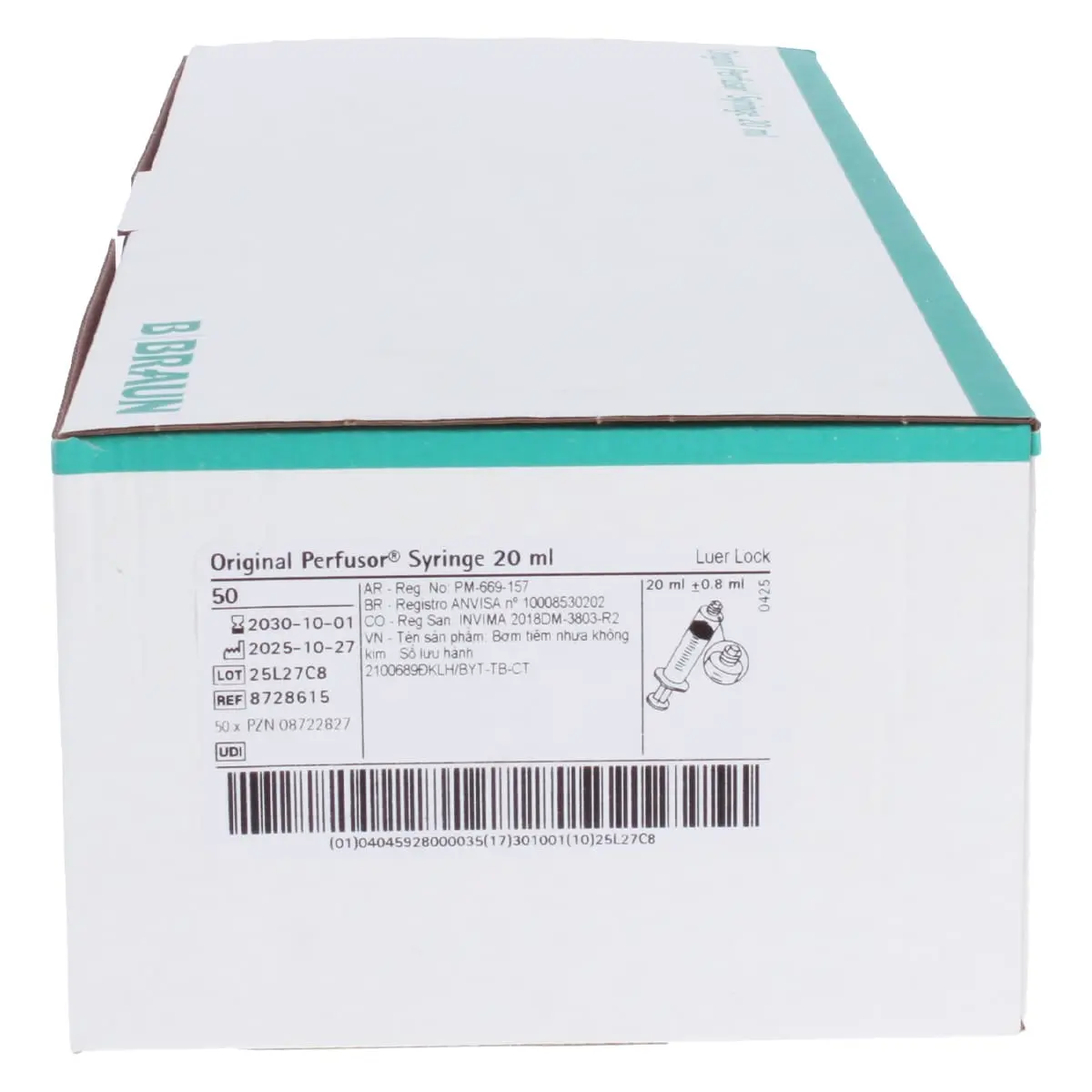 Seringues pour perfuseurs 20 ml Seringues pour perfuseurs 20 ml