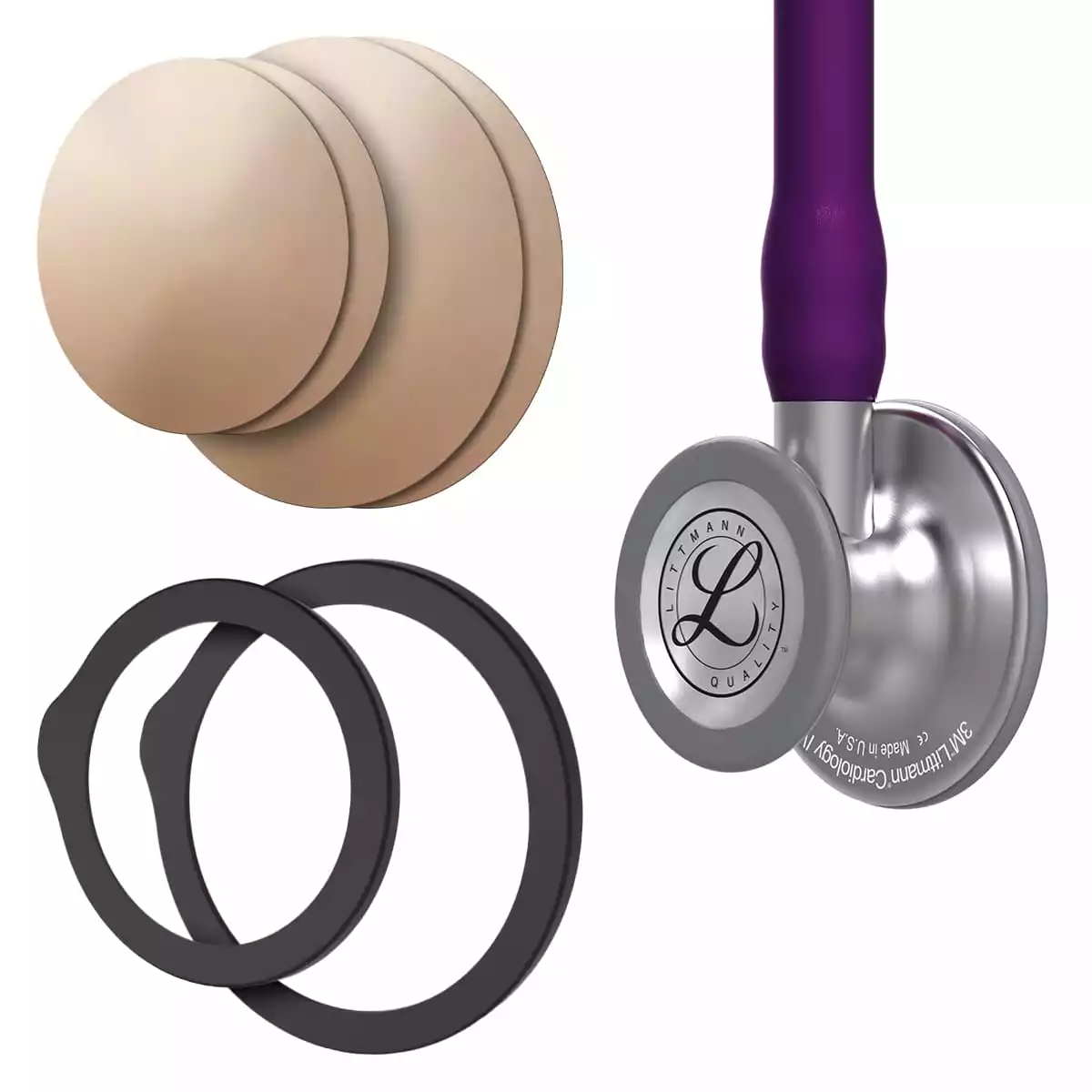  Voordeelpakket: Littmann® Cardiology IV™ stethoscoop + antimicrobieel kopermembraan "Drums"