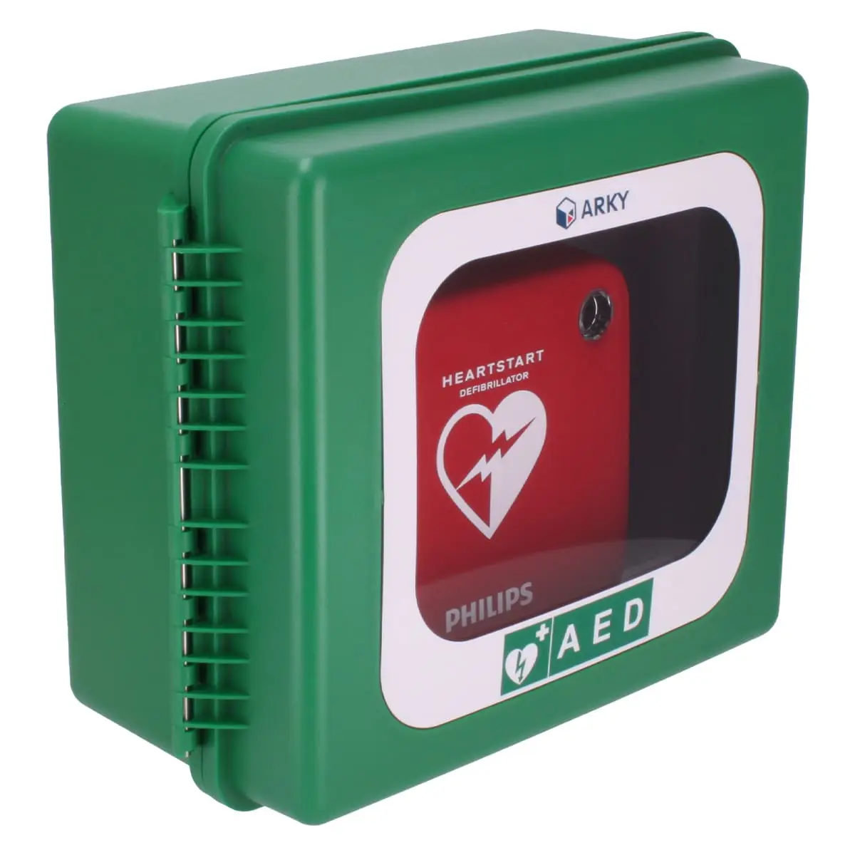 AED-kast voor buiten met alarm AED-kast voor buiten met alarm