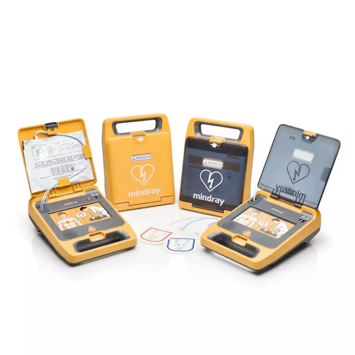 Beneheart C2 defibrillator met kleurendisplay (halfautomatisch)