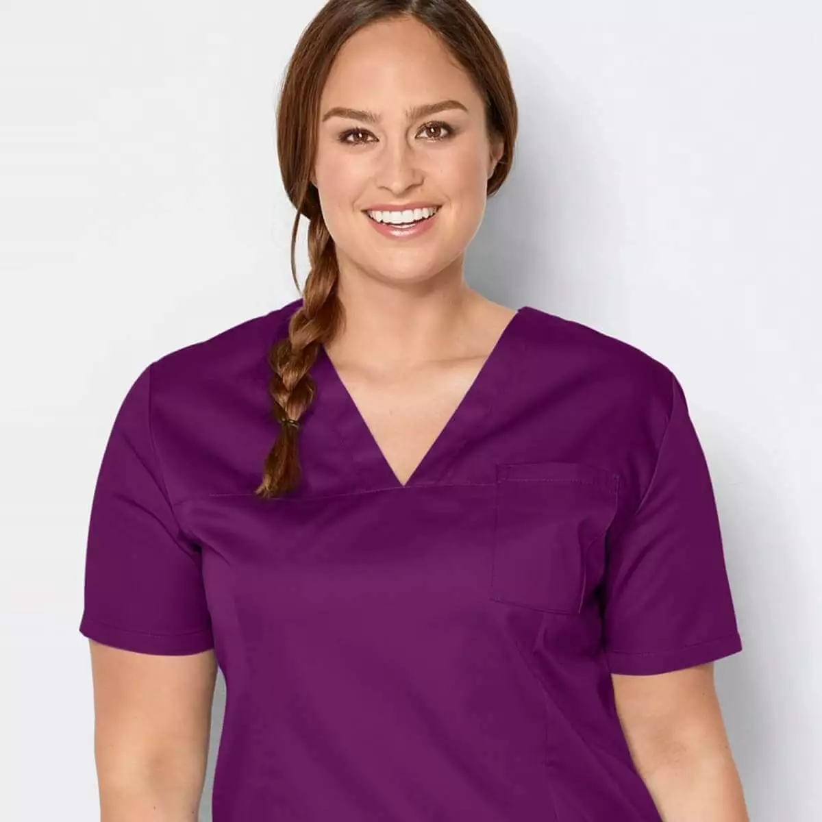  Slip-on tuniek Roma met V-hals voor dames