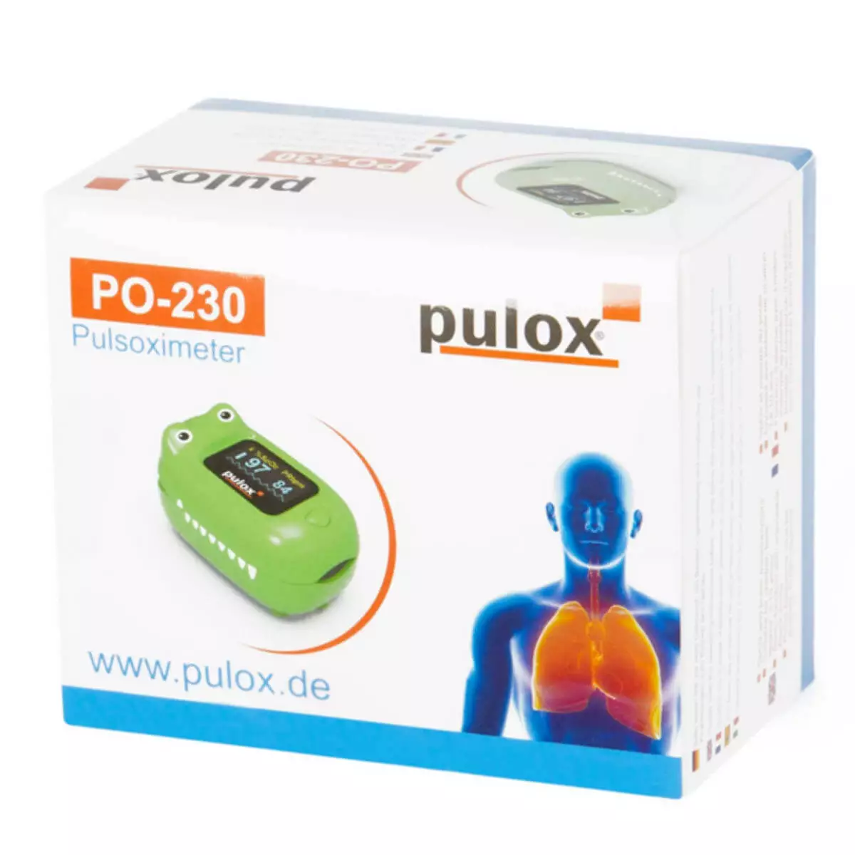  Pulox PO-230 Kinderen Puls Oximeter