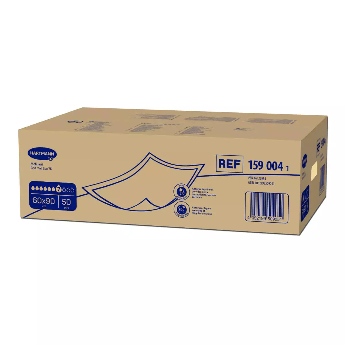  MoliCare Bed Mat Eco matrasbeschermers 7 druppels 