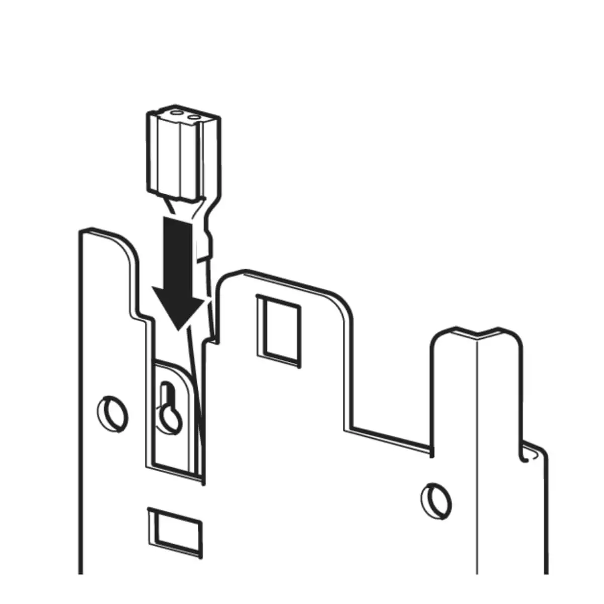  12 V aansluitkabel voor ACCUVAC afzuigapparaten