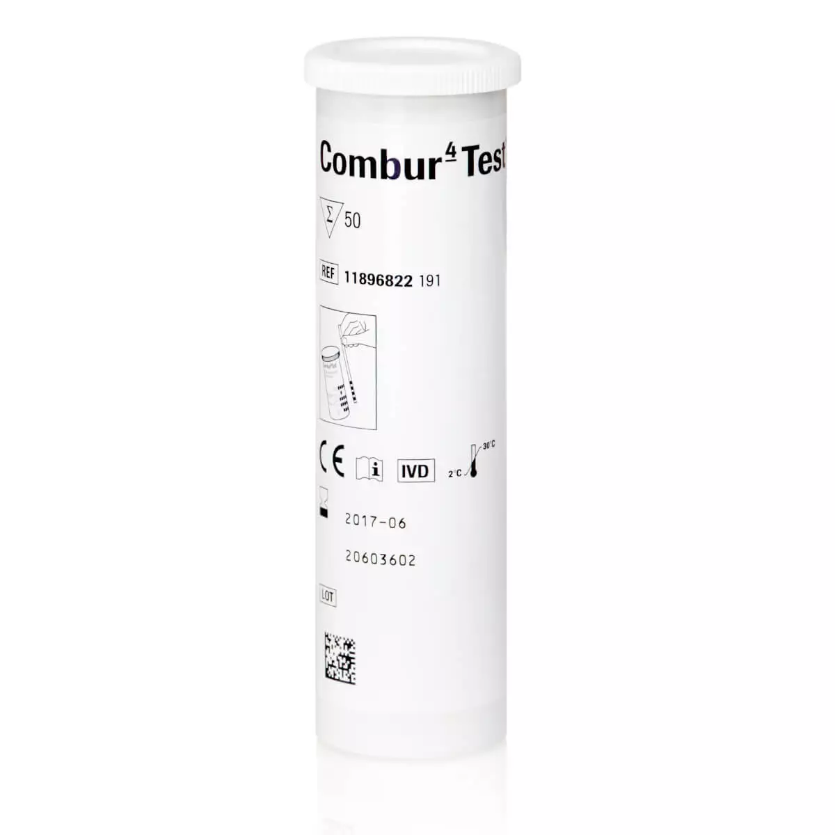  Bandelettes de test urinaire Combur