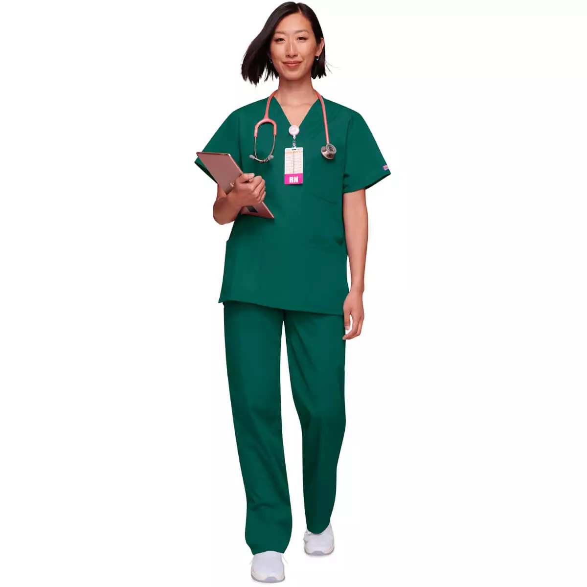 Blouse médicale unisexe avec 3 poches Workwear Originals Blouse médicale unisexe avec 3 poches Workwear Originals