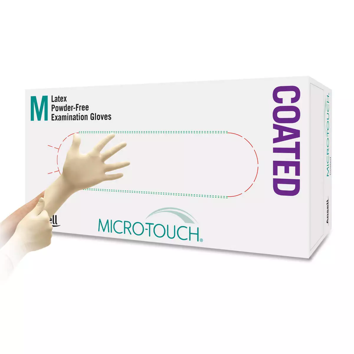  MICRO-TOUCH Gecoate onderzoekshandschoen