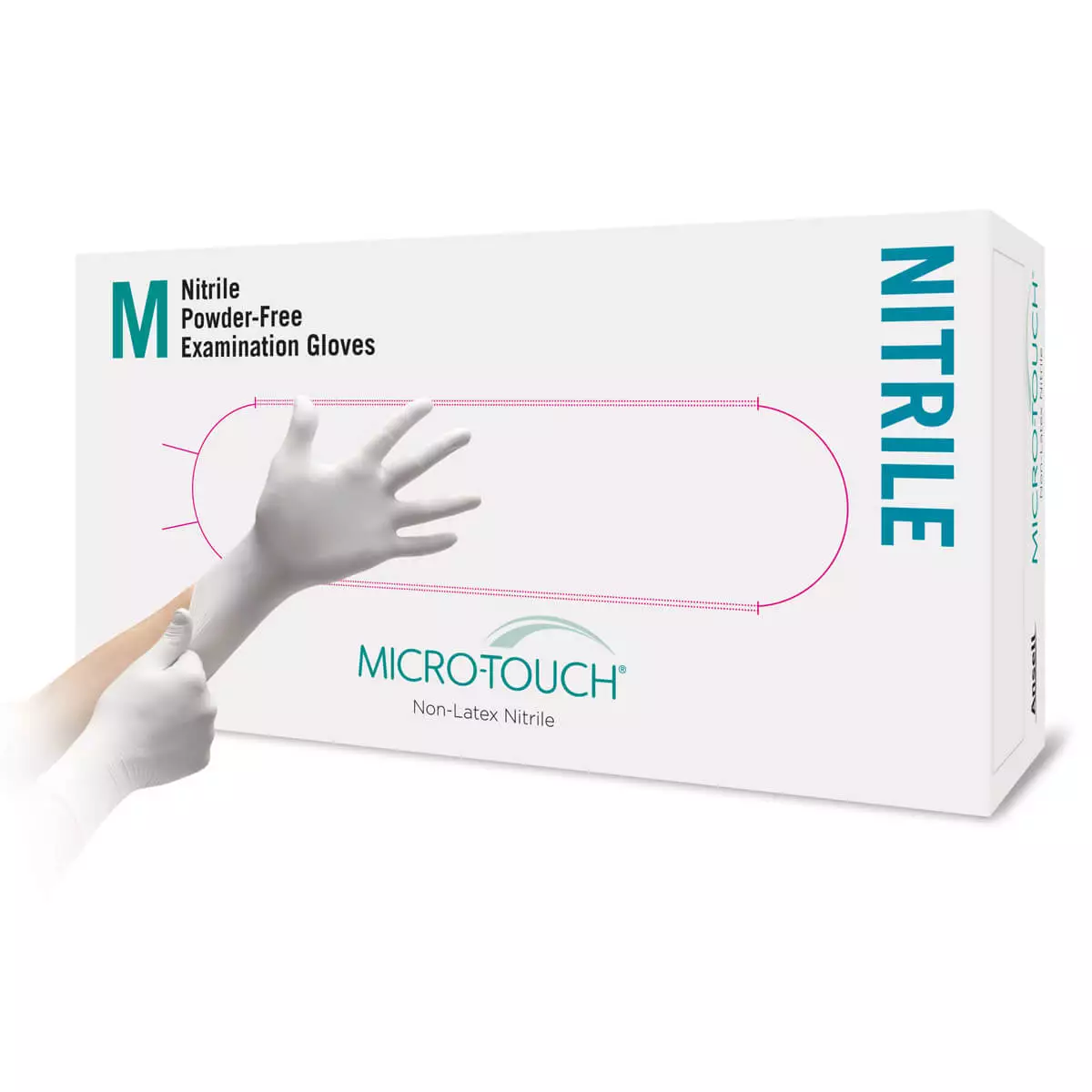  MICRO-TOUCH witte nitril onderzoekshandschoen
