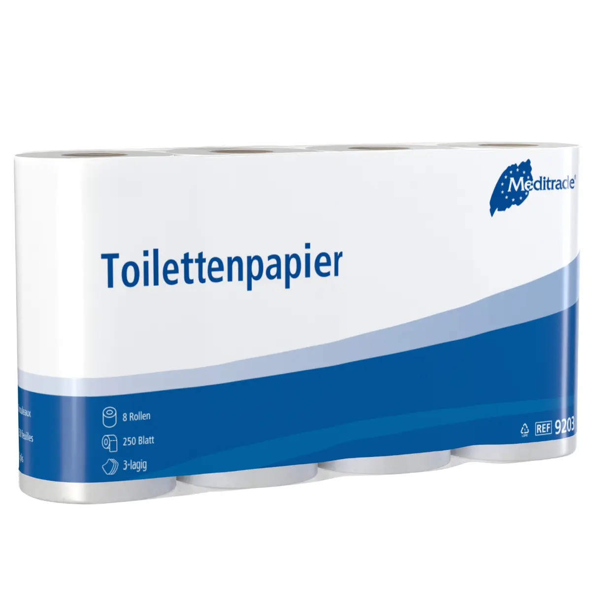  Wit toiletpapier 