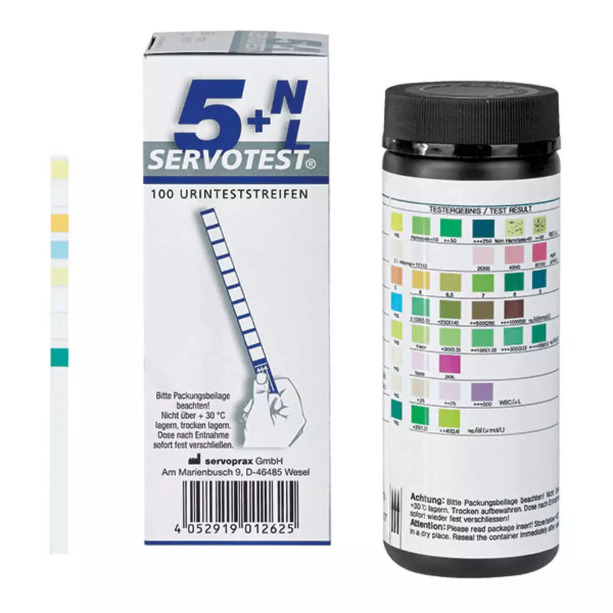 SERVOTEST urineteststrips  SERVOTEST urineteststrips