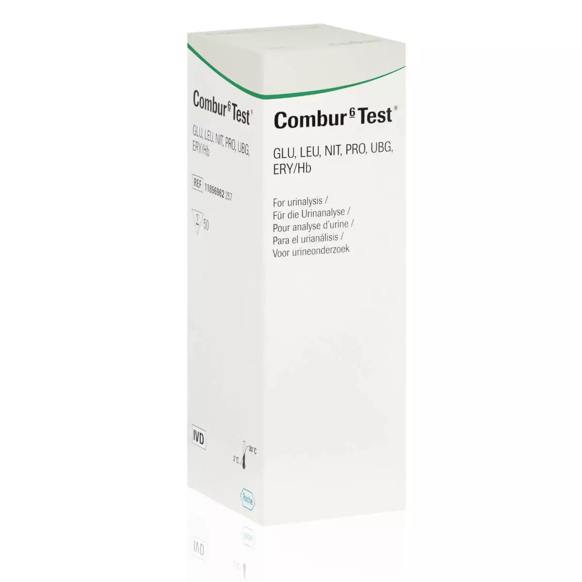 Bandelettes de test urinaire Combur Bandelettes de test urinaire Combur