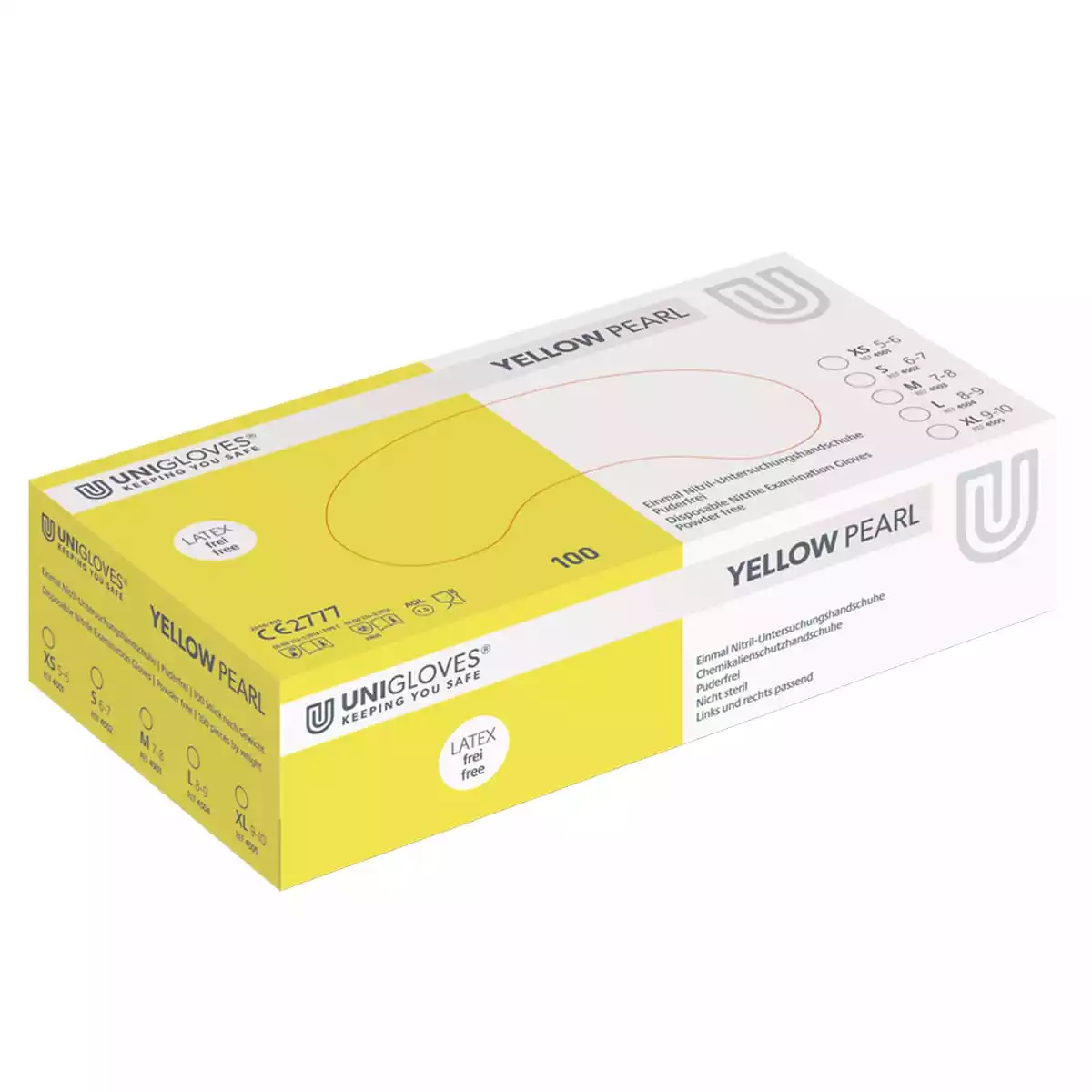 Pearl Poedervrije Nitril Handschoenen Pearl Poedervrije Nitril Handschoenen