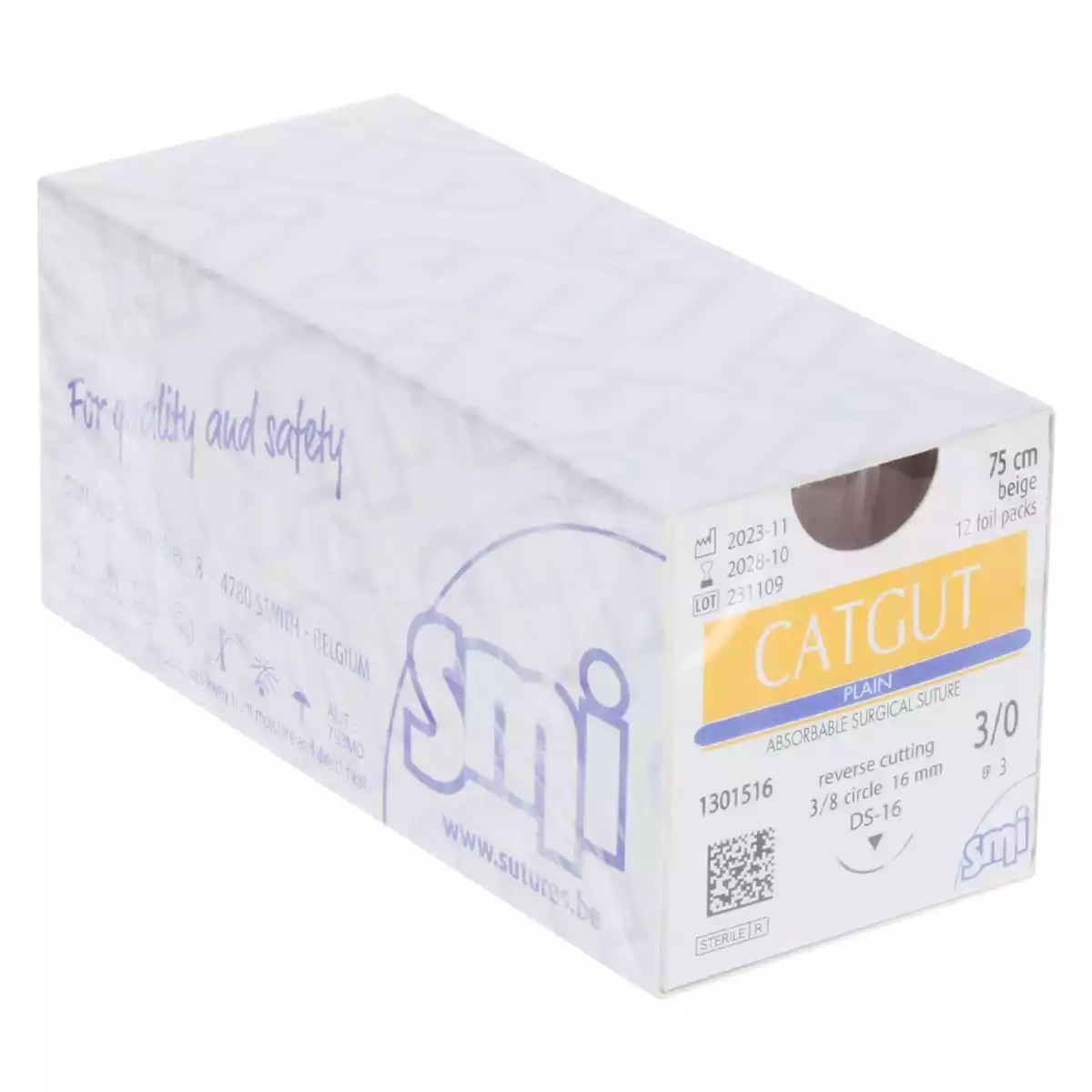 Catgut Plain hechtmateriaal voor diergeneeskundige chirurgie Catgut Plain hechtmateriaal voor diergeneeskundige chirurgie
