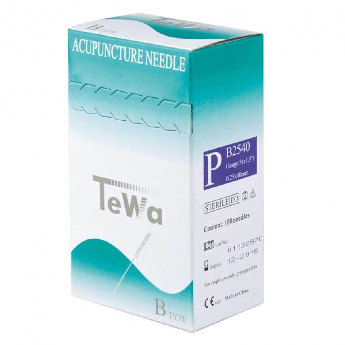 TeWa TeWa Acupunctuurnaalden PB type kunststof, 0,25 x 40 mm online kopen